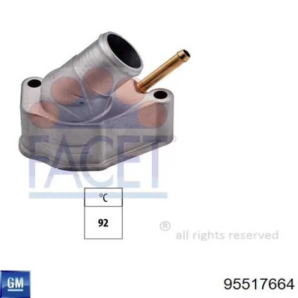 Термостат 95517664 General Motors