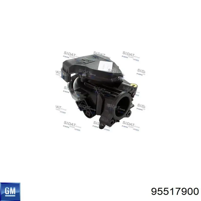 Купити 95517900 Peugeot/Citroen Дросільна заслінка