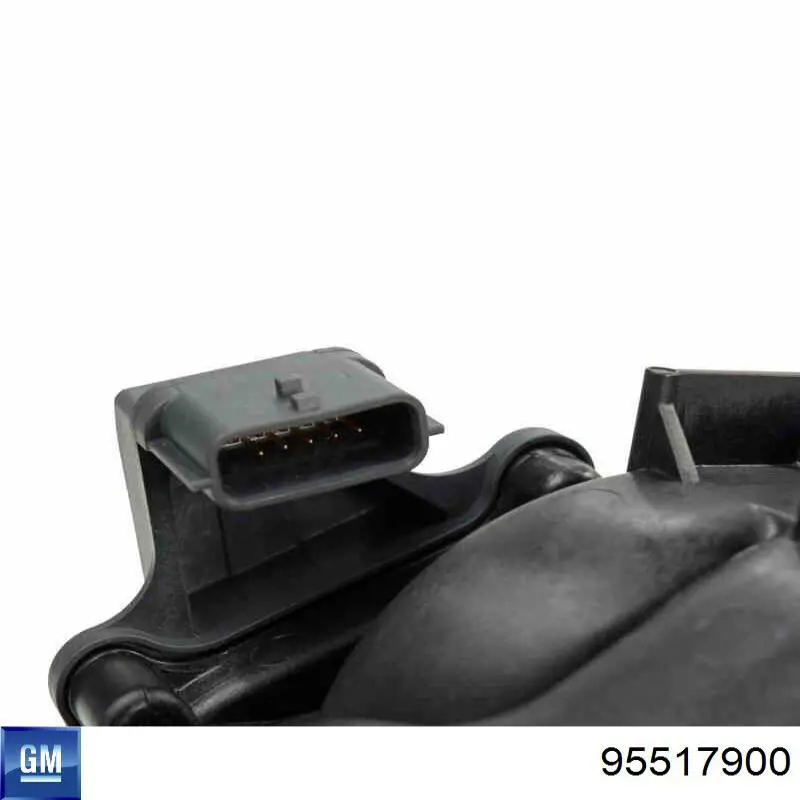 95517900 Peugeot/Citroen Дросільна заслінка в зборі