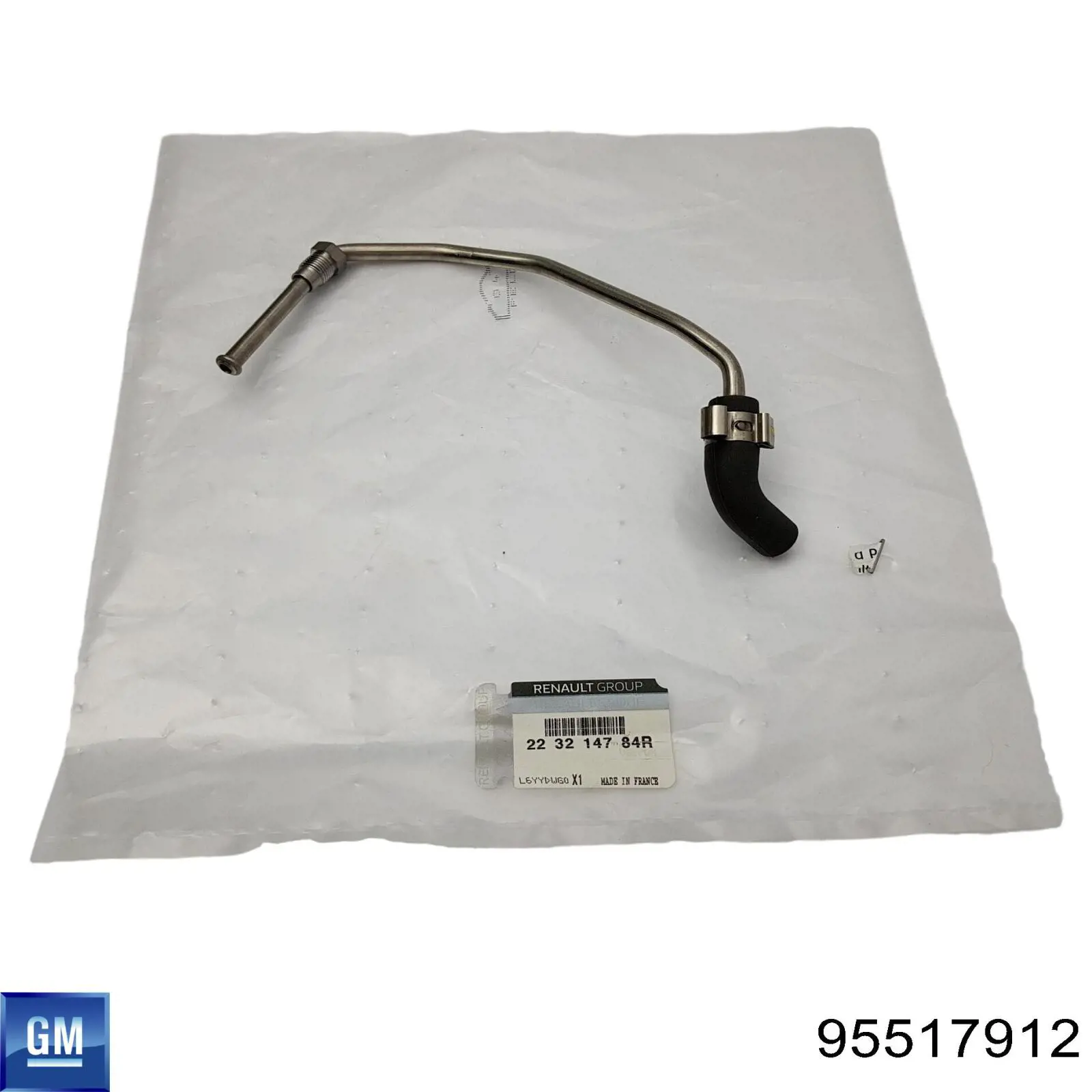 95517912 General Motors Трубка датчика тиску вихлопних газів