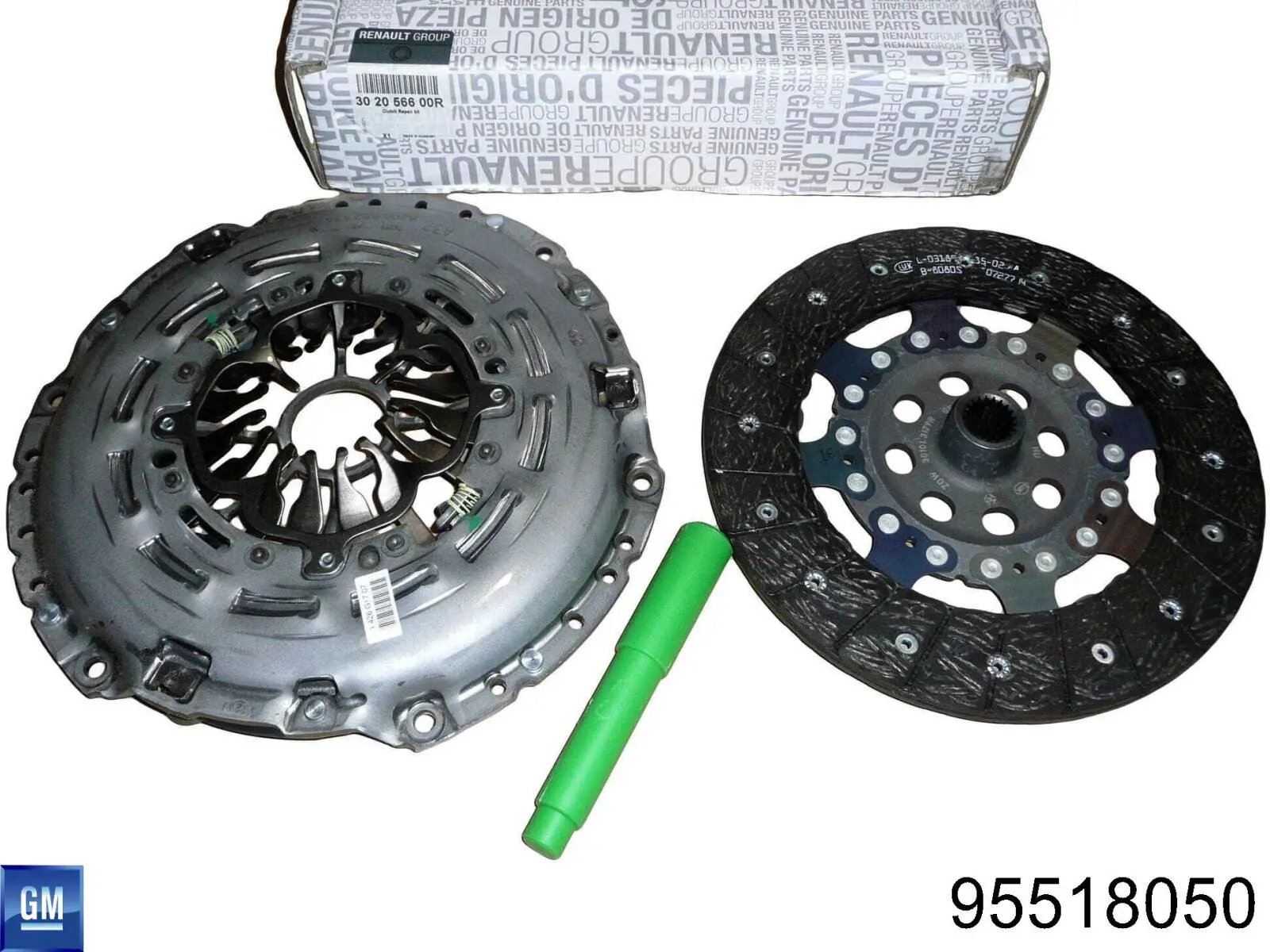 Диск зчеплення ведений Renault (RVI) 8200045740