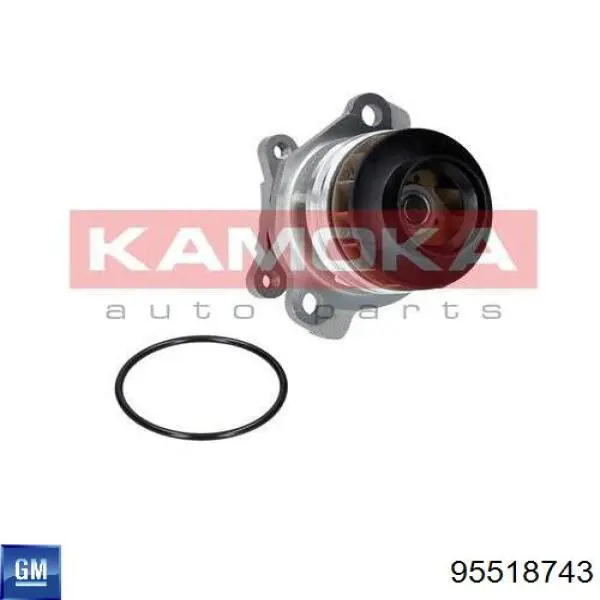 Помпа охолодження General Motors 95518743 ціна, від 36.43 USD