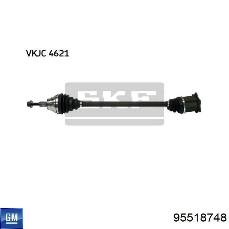 95518748 General Motors Привід лівий