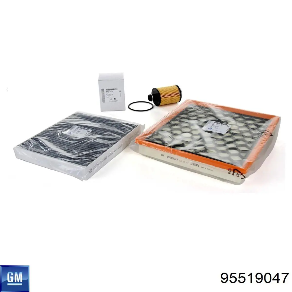Елемент повітряного фільтра General Motors 95519047 ціна, від 12.62 USD