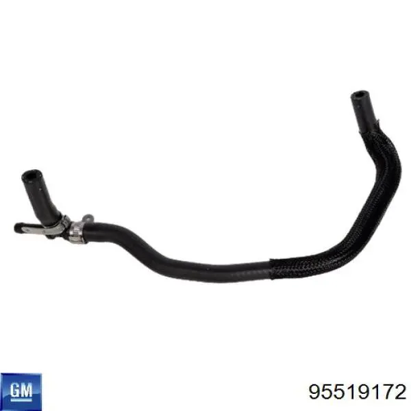 Шланг/патрубок інтеркуллера General Motors 95519172