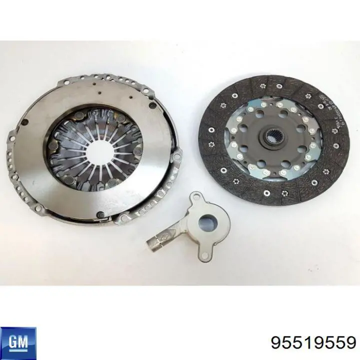 Комплект зчеплення (3 частини) General Motors 95519559 ціна, від 305.98 USD