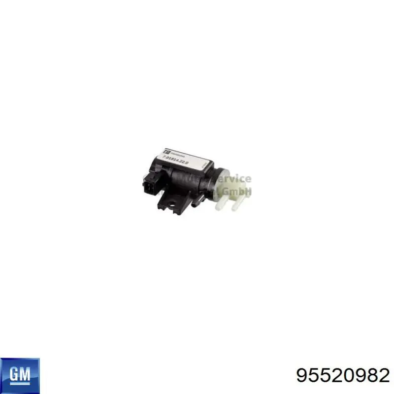Клапан перетворювач тиску наддуву (соленоїд) Opel 95520982 ціна, від 35.12 USD