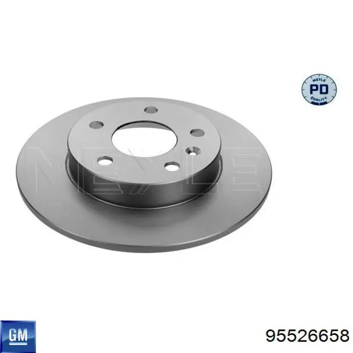 Гальмівні диски 95526658 General Motors