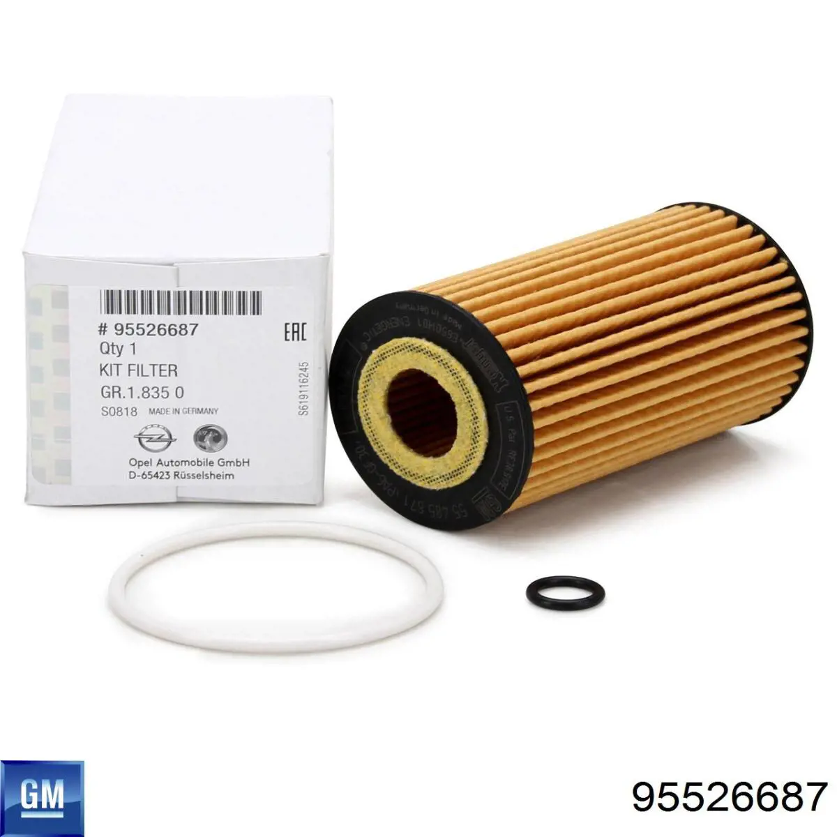 Масляний фільтр двигуна General Motors 95526687 ціна, від 9.74 USD