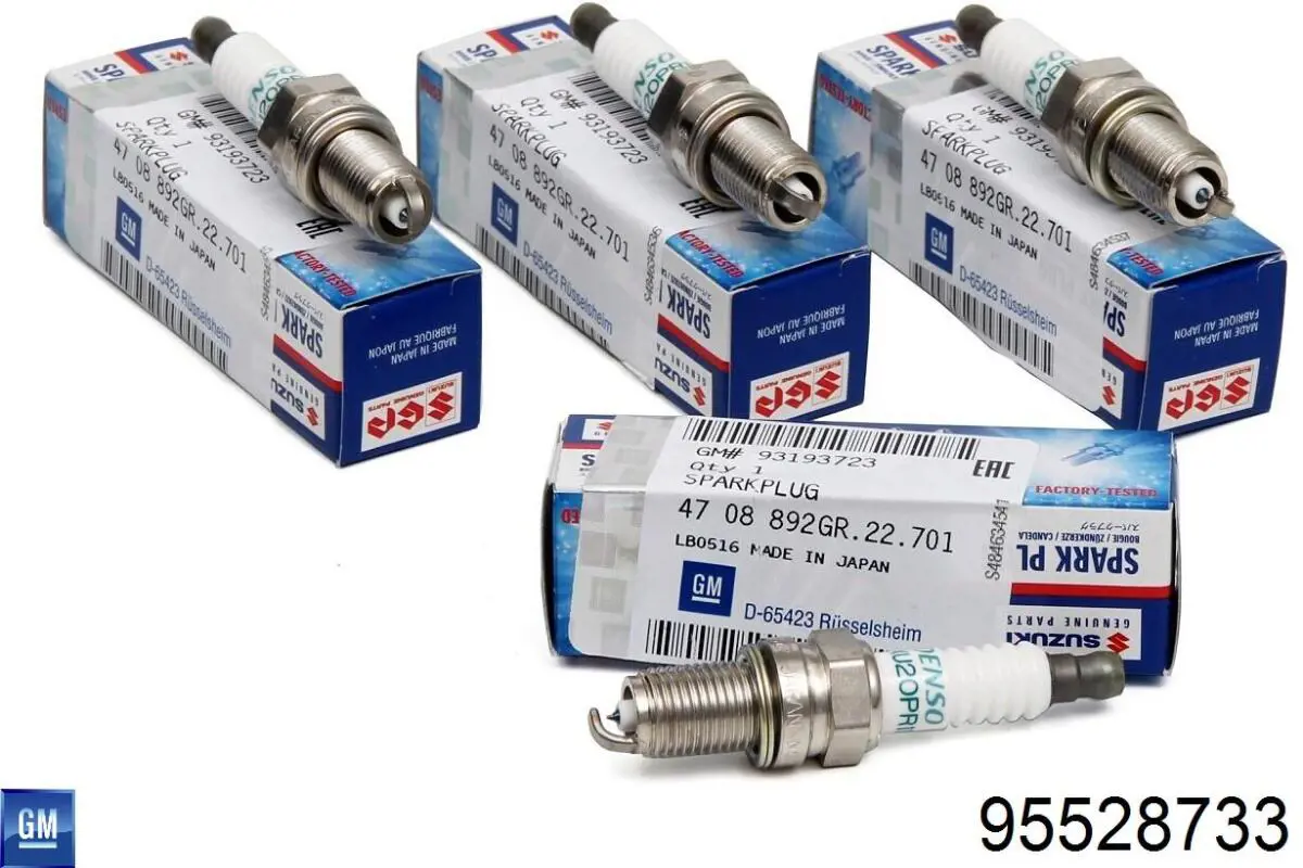 95528733 General Motors Свіча запалювання