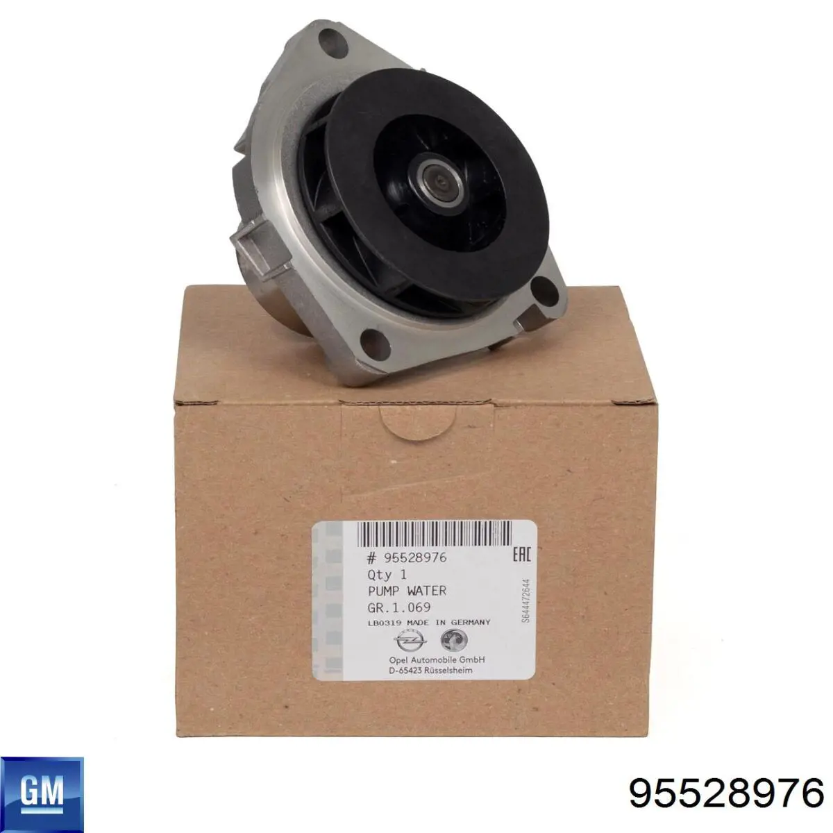 Помпа охолодження General Motors 95528976 ціна, від 26.83 USD