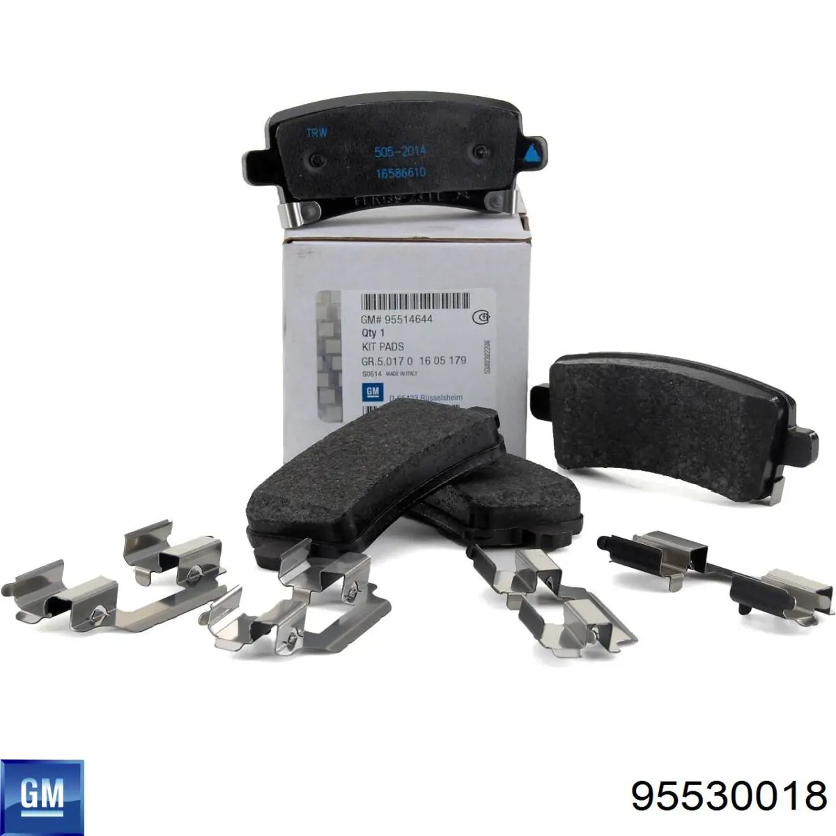 Тормозні колодки General Motors 95530018
