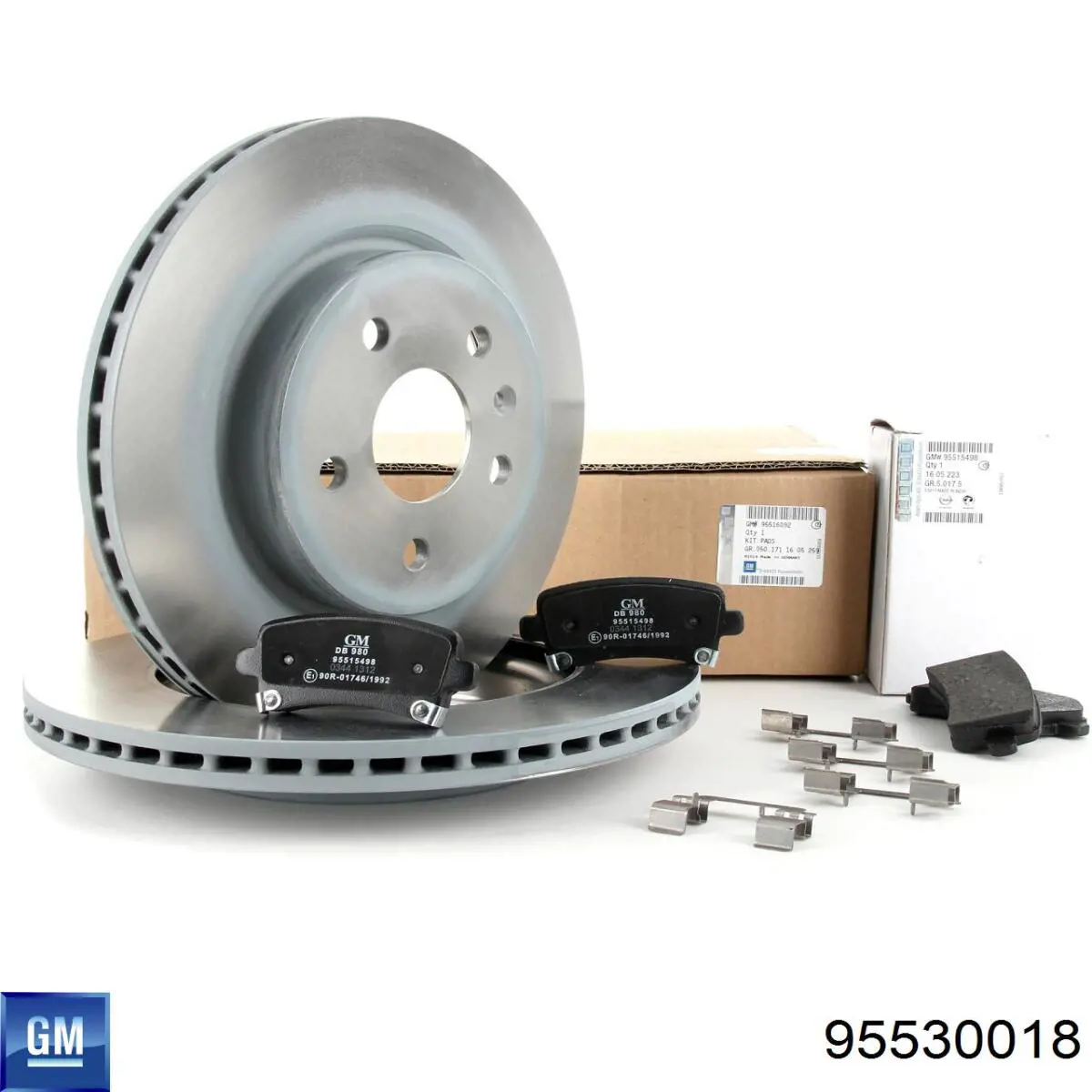 Гальмівні колодки General Motors 95530018 ціна, від 36.60 USD