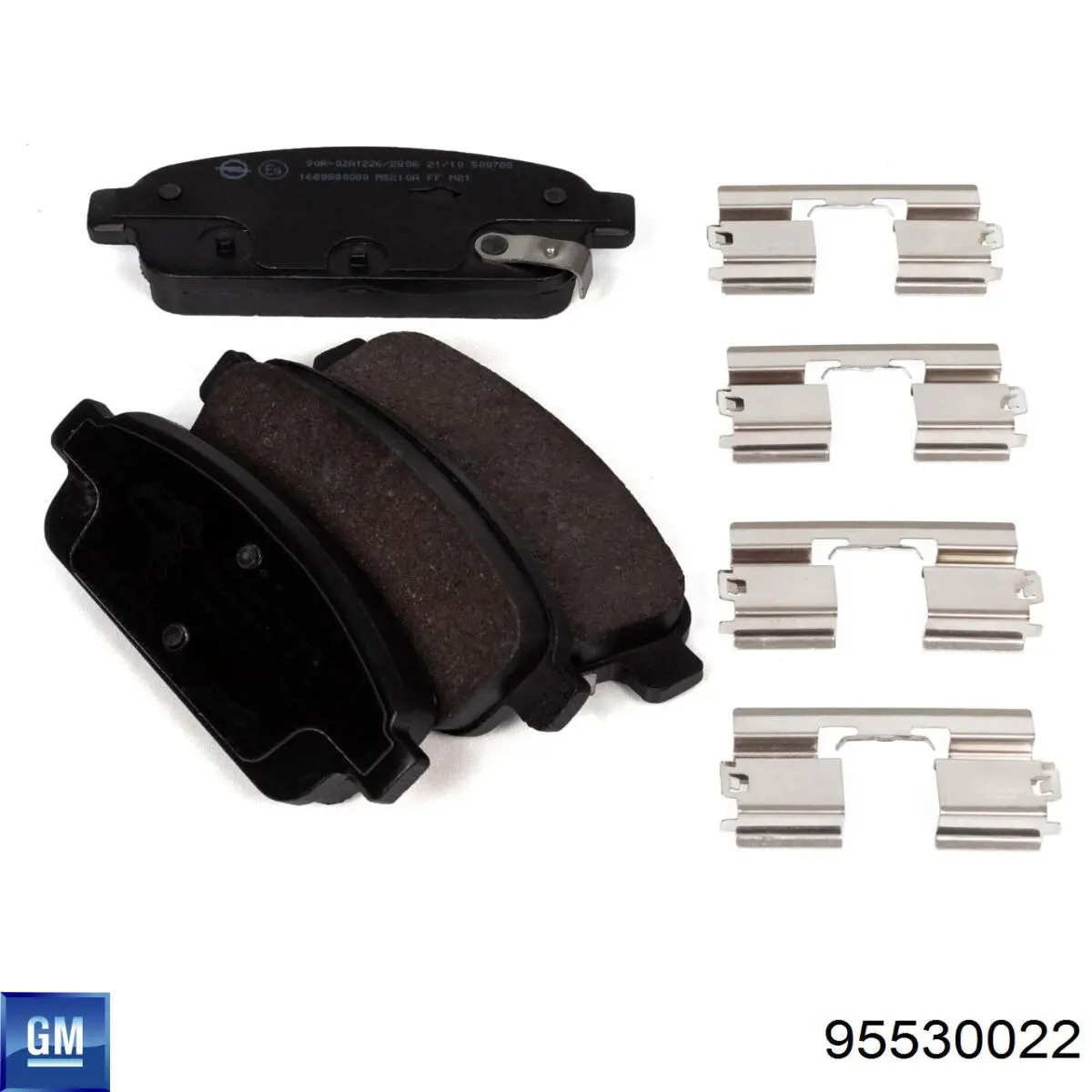 Задні гальмівні колодки General Motors 95530022 ціна, від 22.10 USD