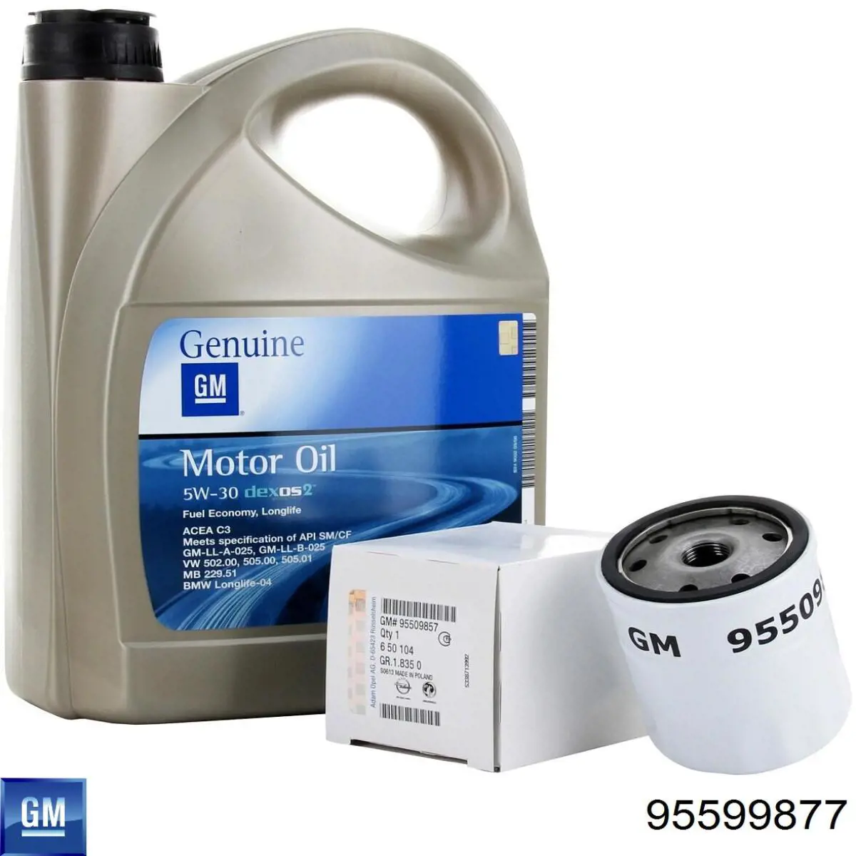 Моторна олива General Motors 95599877