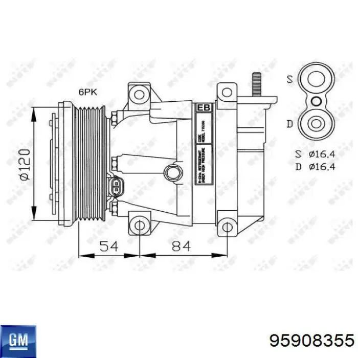  95908355 General Motors