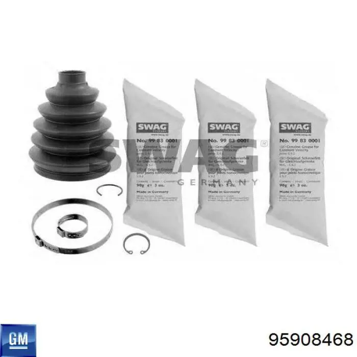 Пильник ШРУСа зовнішній 95908468 General Motors