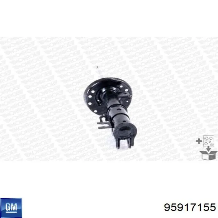 MAW0044 Ashika Амортизатор передньої підвіски