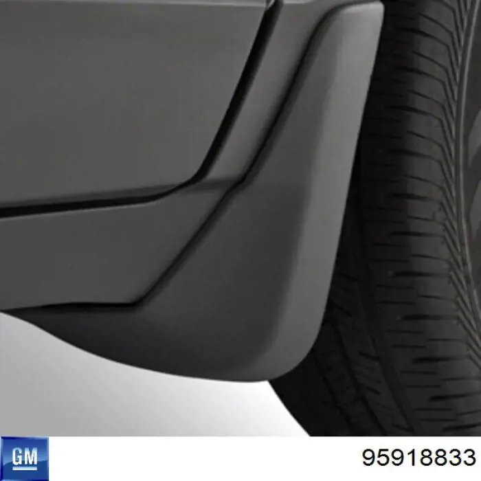 95918833 General Motors Комплект передніх бризковиків