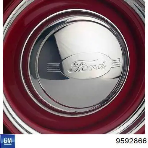9592866 General Motors диск колісний стальний (штампований)