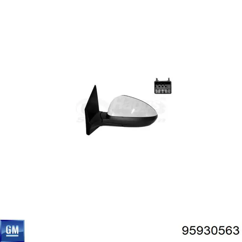 Ліве бічне дзеркало FPS FP1712M01 ціна, від 45.73 USD