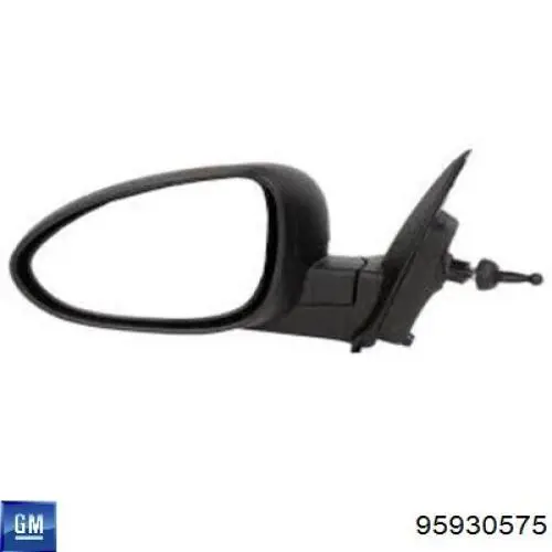 95186964 General Motors Дзеркало заднього виду, ліве