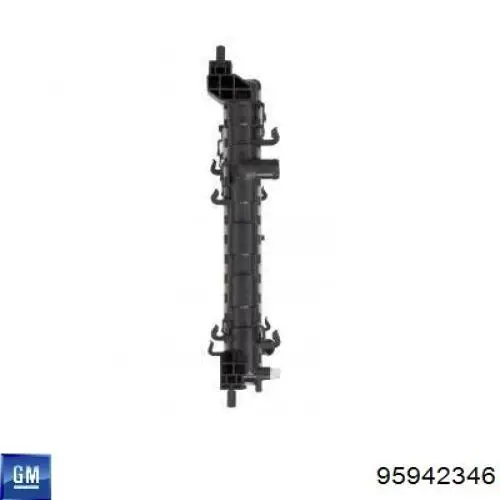 Радіатор основний Polcar 2502083 ціна, від 51.29 USD