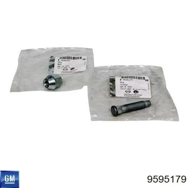 Болт кріплення маточини General Motors 9595179 ціна, від 1.48 USD