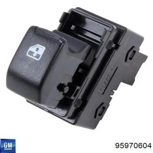 96690059 General Motors Скло передніх дверей, лівою