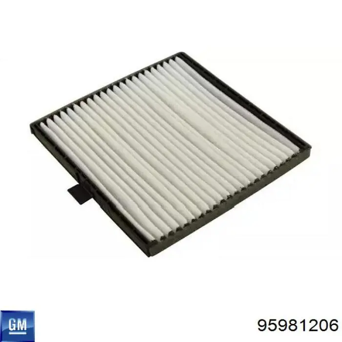95981206 General Motors Внутрішньосалонний фільтр