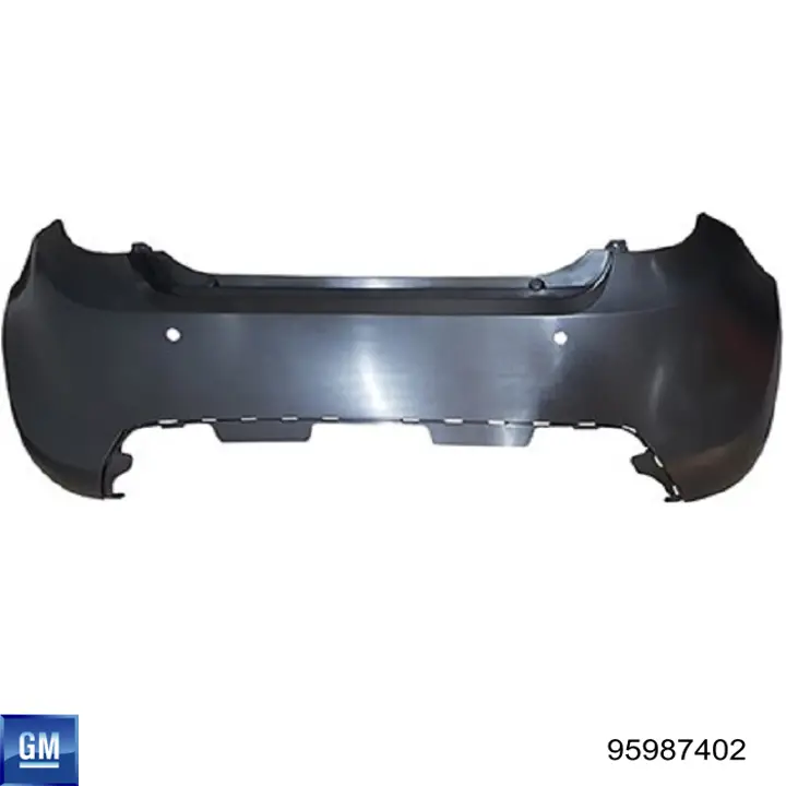 Кожух бампера заднього General Motors 95987402 ціна, від 83.91 USD