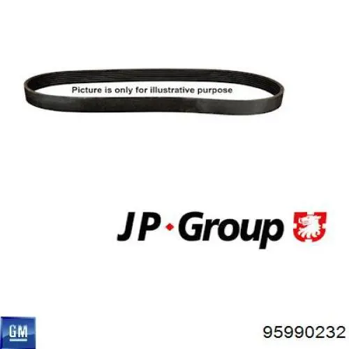 95990232 General Motors Поліклиновий ремінь