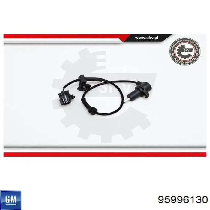 Датчик ABS задній правий General Motors 95996130 ціна, від 24.94 USD