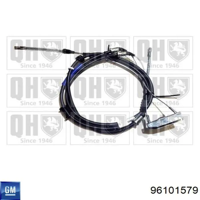 Трос ручного гальма задній, правий/лівий Hart 224016 ціна, від 19.91 USD