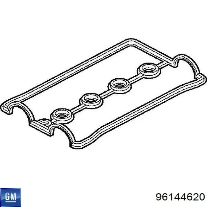 Прокладка клапанної кришки двигуна General Motors 96144620 ціна, від 7.64 USD