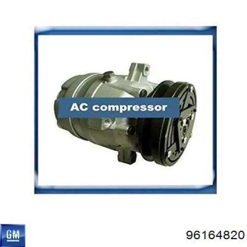 Компресор кондиціонера 96164820 General Motors