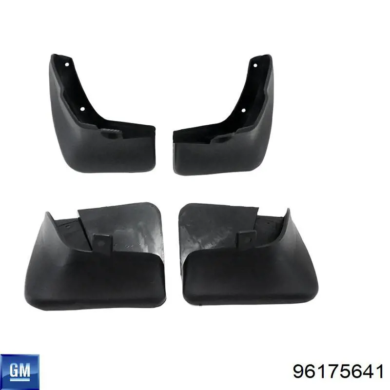 Бризковики задній, лівий General Motors 96175641 ціна, від 4.69 USD