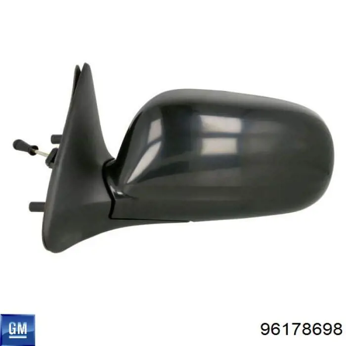 Ліве бокове дзеркало 96178698 General Motors