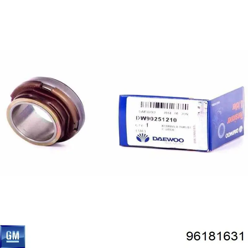 Купити 96181631 General Motors Підшипник включення зчеплення