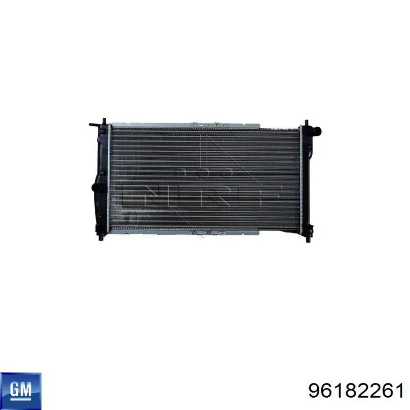 Радіатор основний General Motors 96182261 ціна, від 45.52 USD