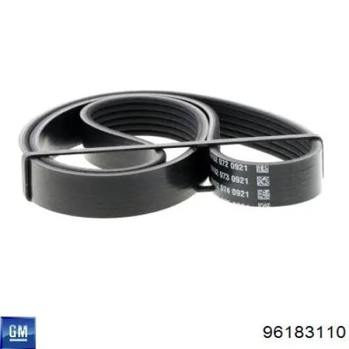 Клиновий ремінь General Motors 96183110 ціна, від 4.67 USD