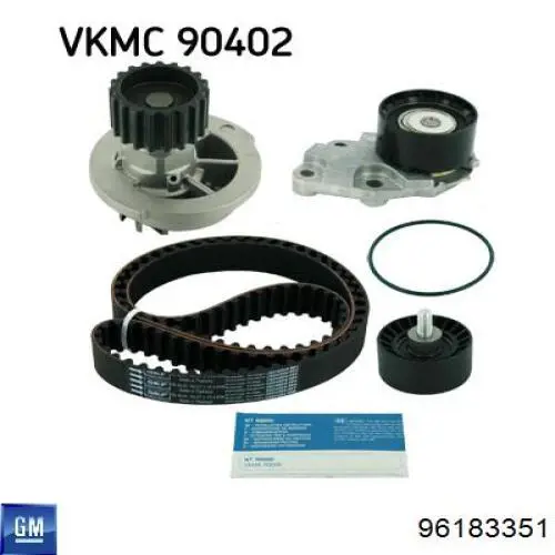 Зубчастий ремінь General Motors 96183351 ціна, від 11.02 USD