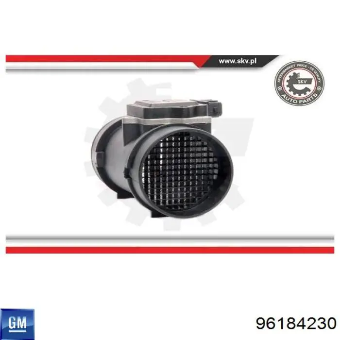 Датчик масової витрати повітря General Motors 96184230 ціна, від 51.00 USD