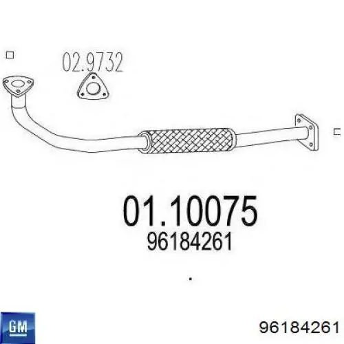 Глушник, передня частина Edex ED0563 ціна, від 83.86 USD