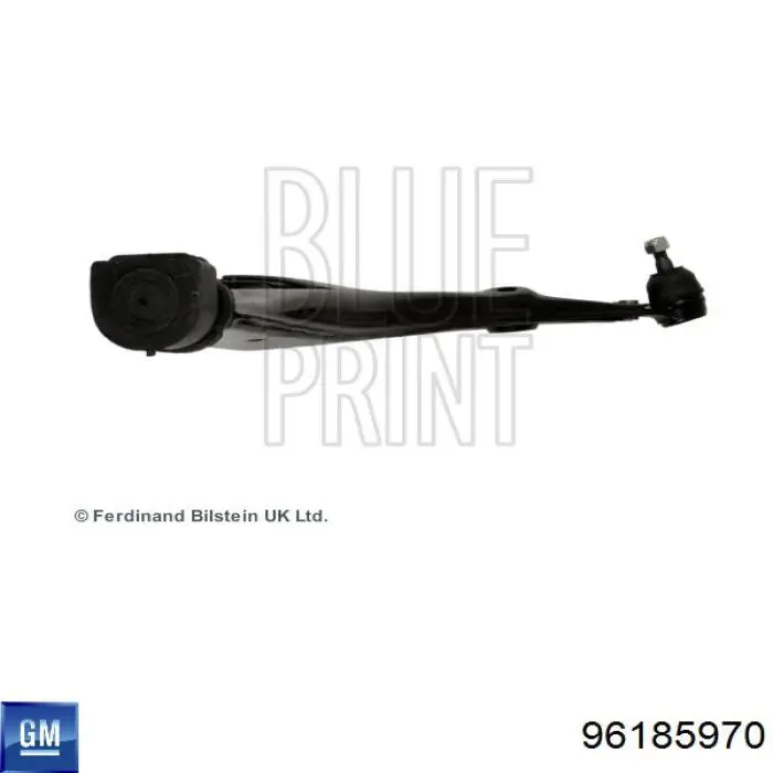 Важіль передньої підвіски нижній, правий General Motors 96185970 ціна, від 49.33 USD