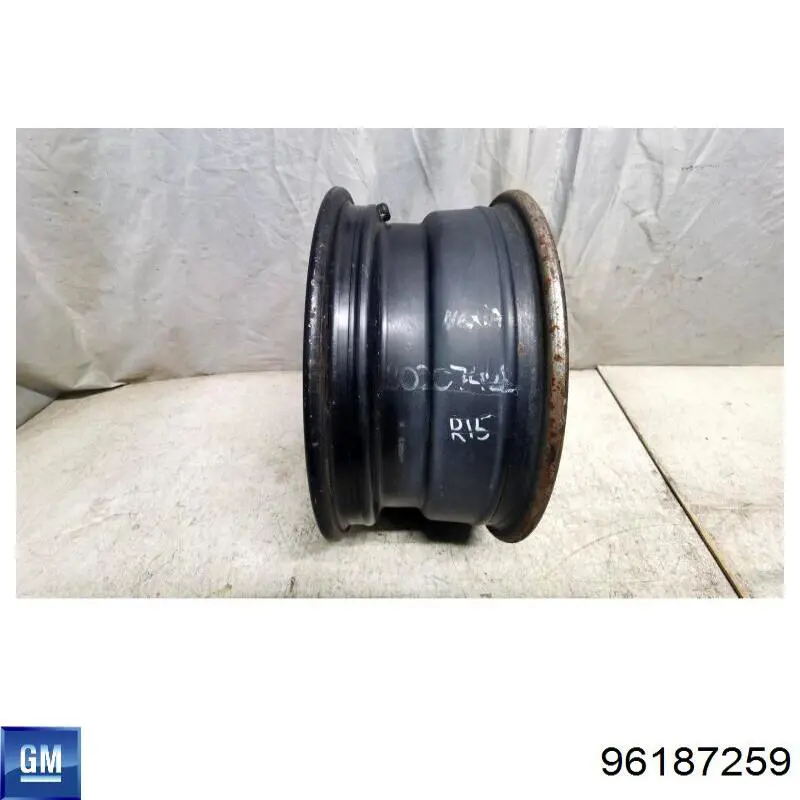 96187259 General Motors диск колісний стальний (штампований)