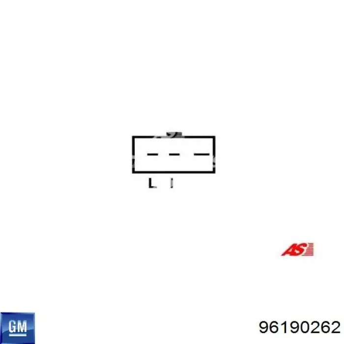 Генератор General Motors 96190262 ціна, від 123.68 USD