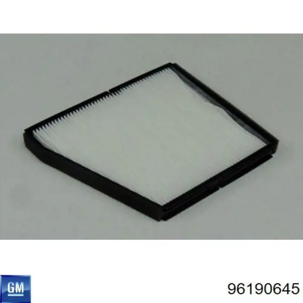 Фільтр повітряний обігрівача General Motors 96190645 ціна, від 4.72 USD