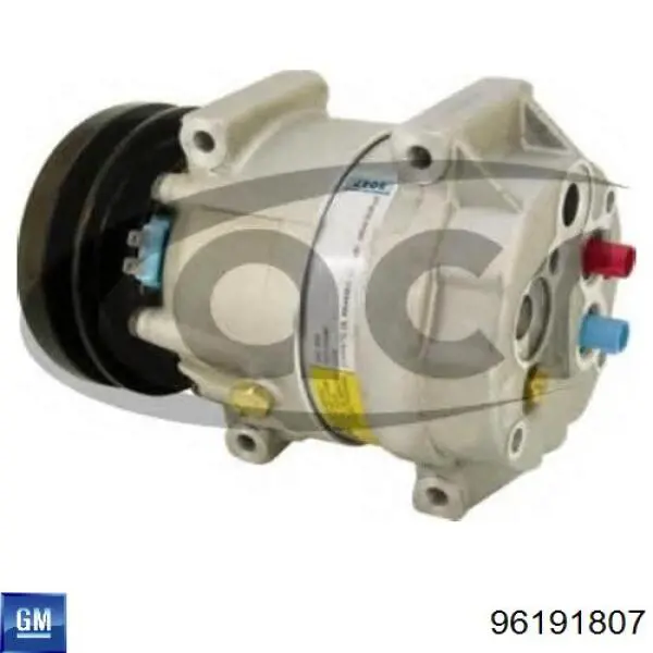 Компресор системи кондиціювання General Motors 96191807 ціна, від 146.81 USD