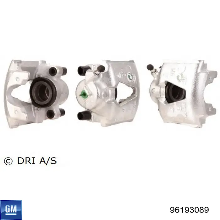 Супорт гальмівний передній лівий General Motors 96193089 ціна, від 44.83 USD